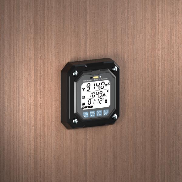 TX20 RV Battery Monitoring System Auto Brightness Bluetooth Low Power 8-80V 0-500A