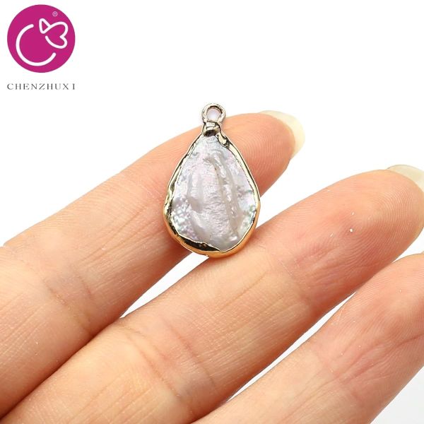 Hot Sale Rectangle Square Shape Pearl Baroque Pearl Irregular Shape Natural Freshwater Pearl