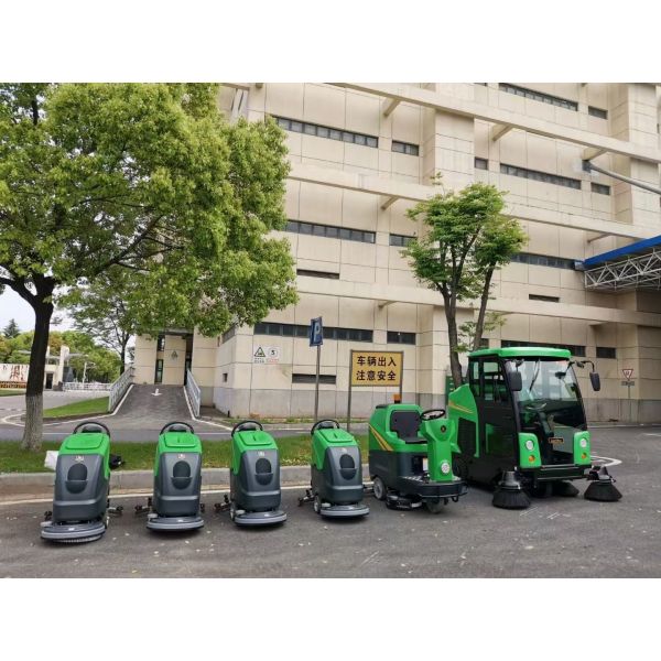 DQX5D Efficient Multifunctional three-in-one Electric Walk-behind Industrial Floor cleaning machine with CE
