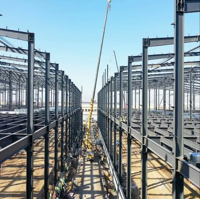 High-Strength Pre-Engineered Steel Structure Building with Rapid Assembly and Cost-Effective Industrial Space
