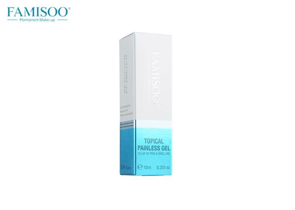 Creme anestésico da composição permanente tópica para o alívio das dores 10ml dos bordos/sobrancelhas