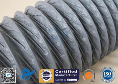 10M PVC Coated Fiberglass Fabric HVAC Flexible Air Ducting 150MM Diameter