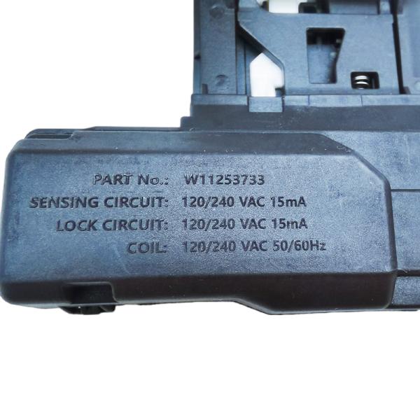 Commercial Surmount machine à laver porte verrouillage commutateur W11307244 W11253733 pour Whirlpool