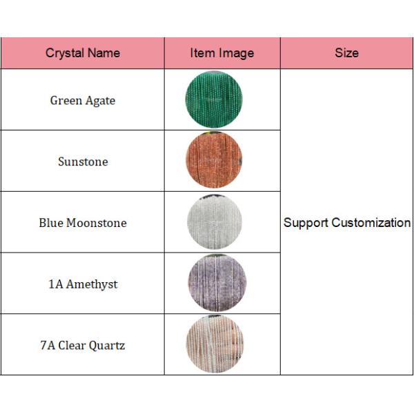 Gemstone Mix Color Semi-Precious Stone Bulk Bead Strand For Bead Jewelry Gift Making