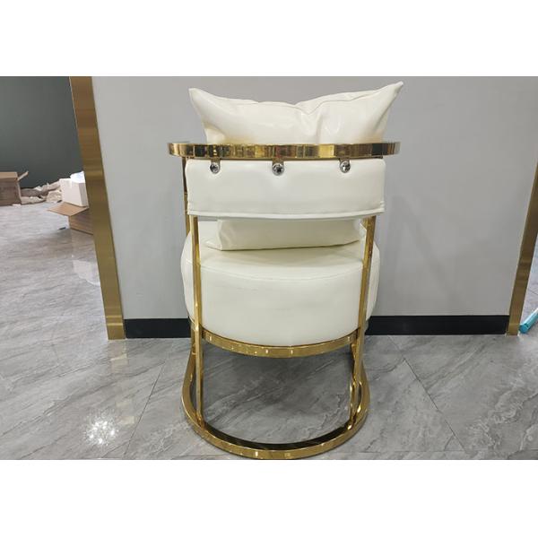 70cm Tall Modern Antislip French Dining Chair Artificial Leather Luxury