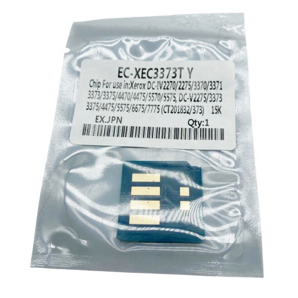 Toner Chip for Xerox DC IV C3370 C3371 C4471 C6671 C7771 C2271 Toner Cartridge Chip C M Y K  Copier Printer Spare Parts