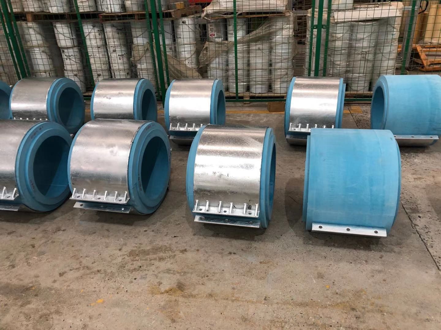 трубопровод сжиженного природного газа 250K   HDPIR сползая поддержку трубы