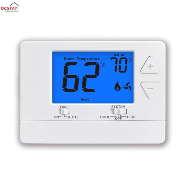 Cheap 24V Non-programmable Wired Room Home Thermostat