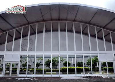 Arco de alumínio da barraca exterior sadia da exposição da prova 40x60m com Sidewall de vidro