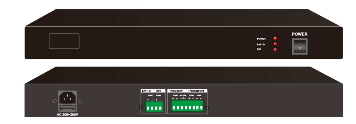 Emergency Power Supply 1 Channel of 24V Trigger Equipped with Indicator Lights Fire Alarm System OEM ODM