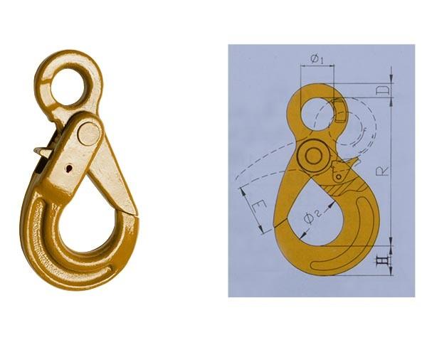 JTR-HL04 G80 European Type Eye Self-Locking Hook