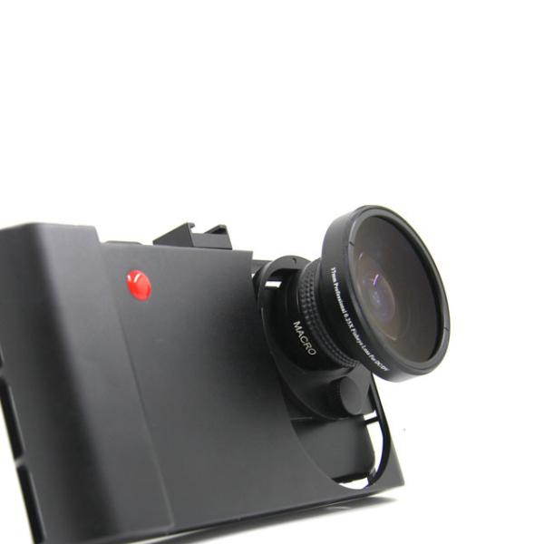 Professional 0.25X Fisheye Phone Camera Lens Aluminum Optical Glass Material