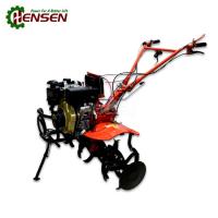 1000 mm Tiller de potência 9hp Diesel Mini Tiller multifuncional para agricultura