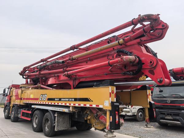 2021 SANY 62m Concrete Pump With Volvo Chassis Famous Chinese Pump Truck