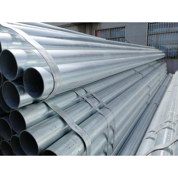 4 la ronda sumergida caliente galvanizada de la tubería de acero del horario 40 de la pulgada forma los 6m