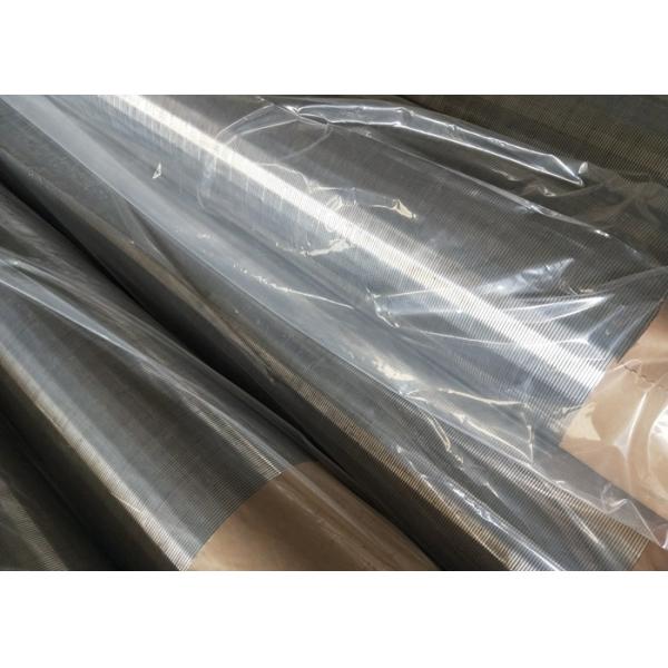 Full Welding 40 Slot Johnson Vee Wire Screen With High Pressure Resistance