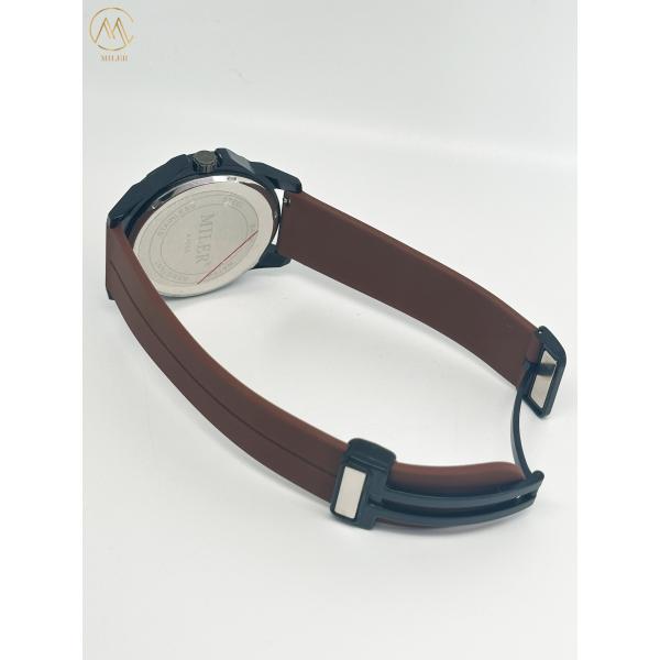 Custom Logo Minimalist Watch For Men Sport Silicone Waterproof Luminous Quartz Watches Mens Business Calendar Wrist Watches