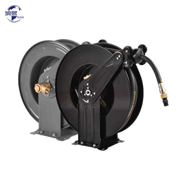 Retractable Industrial Hose Reel Garden High Pressure Water Hose Reel 10m 15m 20m 25m