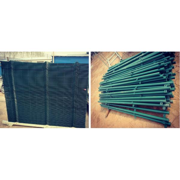5ft Tall Pvc Coated Wire Fence , 8ft Wide Fence Panels