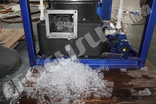 1T Máquina de gelo de tubo com componentes de núcleo PLC fabricados diretamente pelos fabricantes