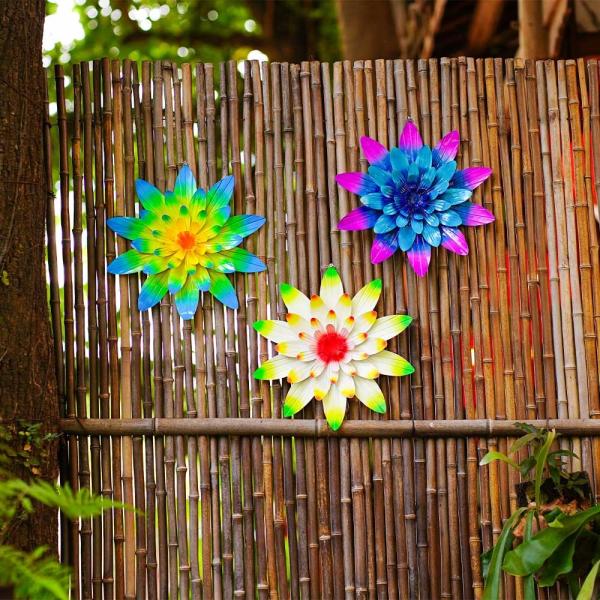 Le jardin d'agrément en métal ornemente - le décor de yard de décor de jardin