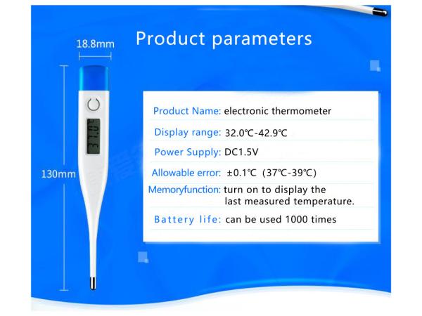 Wholesale Thermometers Electronic Digital Soft Head Thermometer