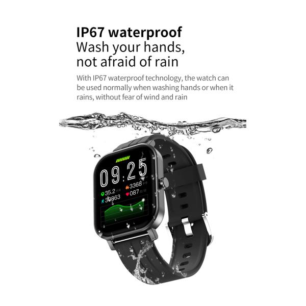 Wristband дозора BLE5.0 Bluetooth умный для кровяного давления внезапного 128Mb