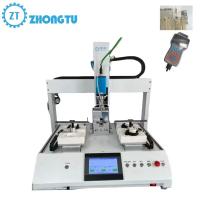 Zhongtu escritorio tornillo automático fijación bloqueo apretamiento fijación inserción ensamblaje de accionamiento máquina de destornillador robótico