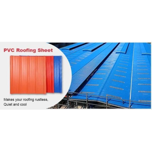 ASA Synthetic Resin PVC Roof Tile Corrugated UPVC Plastic Roofing Sheets