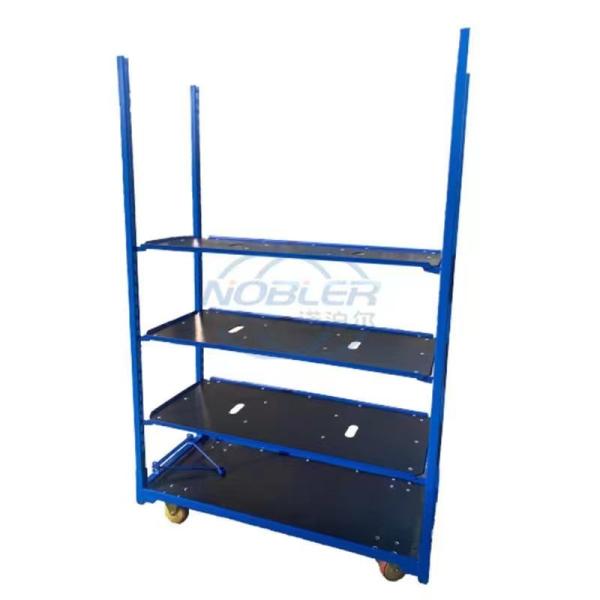 Capacidad de cargamento danesa galvanizada de la carretilla 40KG/shelf de la flor de la inmersión caliente