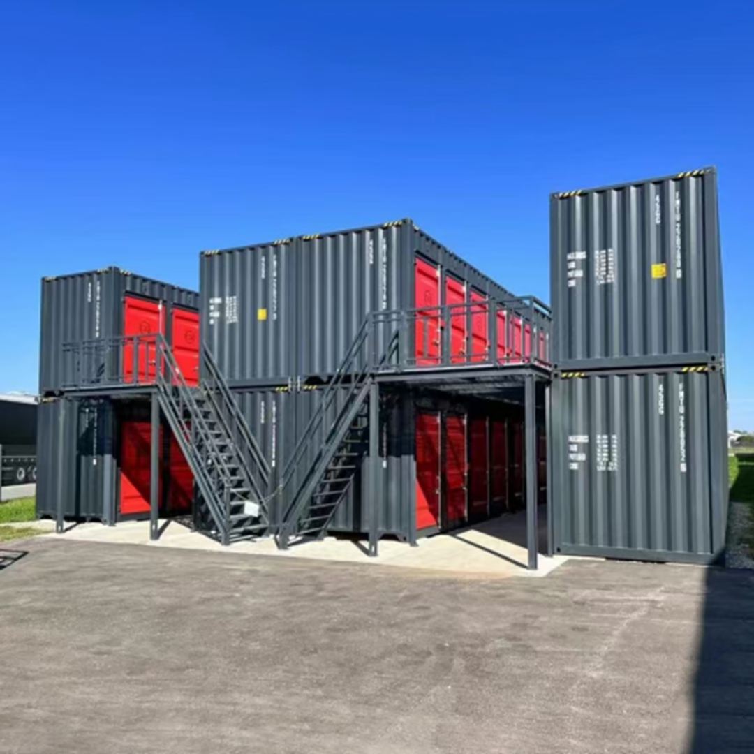 FOREMOST Business Modular Self-storage Units 40HC Prefab Steel Structure Mobile Self-Storage Facility Container