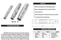 SRG-06 Refrigeration Brass Check Valve Ball Single Check Valves