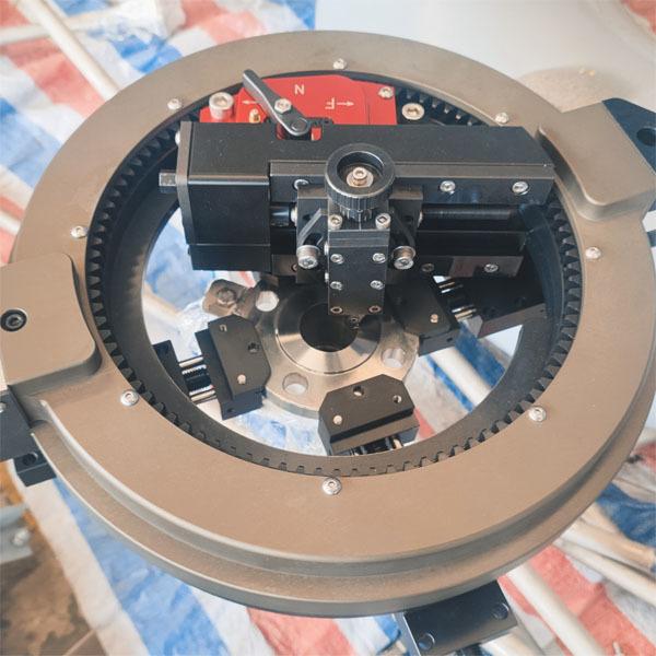 OD montado portátil Flange Facer 12 pulgadas robusto para aplicaciones petroquímicas