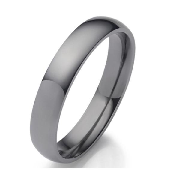 Matt Finish Banda de bodas para hombres de tántalo puro Alin Romántico Anillo de Boda Cielo Estrellado