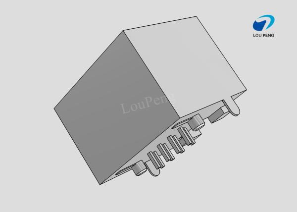 RJ45 Connectors, RJ45, Single Port, Port Matrix Configuration 1 x 1, RJ Type Jacks & Plugs