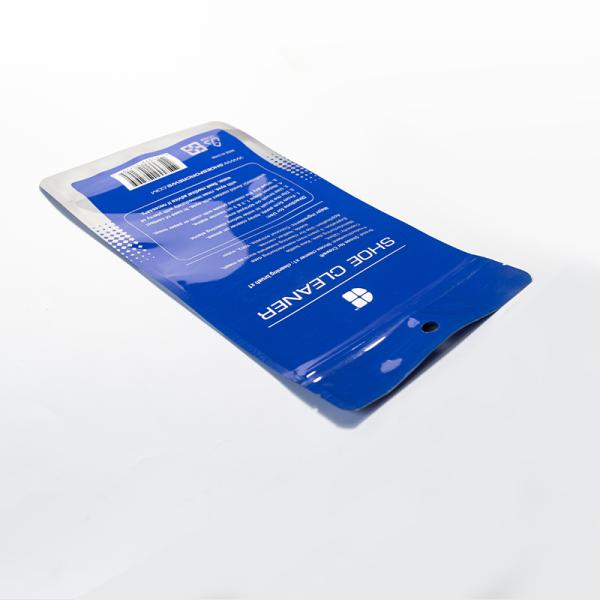 Portable Stand Up Bags With Transparent Windows For Shoe Cleaner Packaging Featuring Versatile Functionality For Multi-Scene Use.