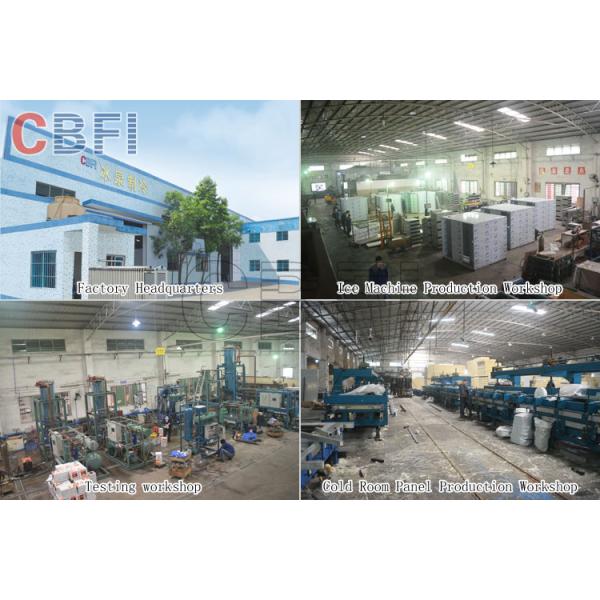 High Production 15 Ton Tube Ice Machine Refrigeration Equipment For Hotel