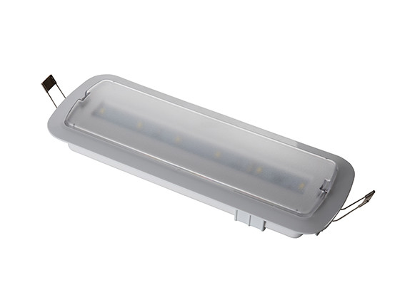 Ceiling Recessed Emergency Light 230V Battery Rechargeable LED L116M-B