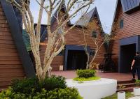 Casas pré-fabricadas de villas de aço com estrutura de aço leve