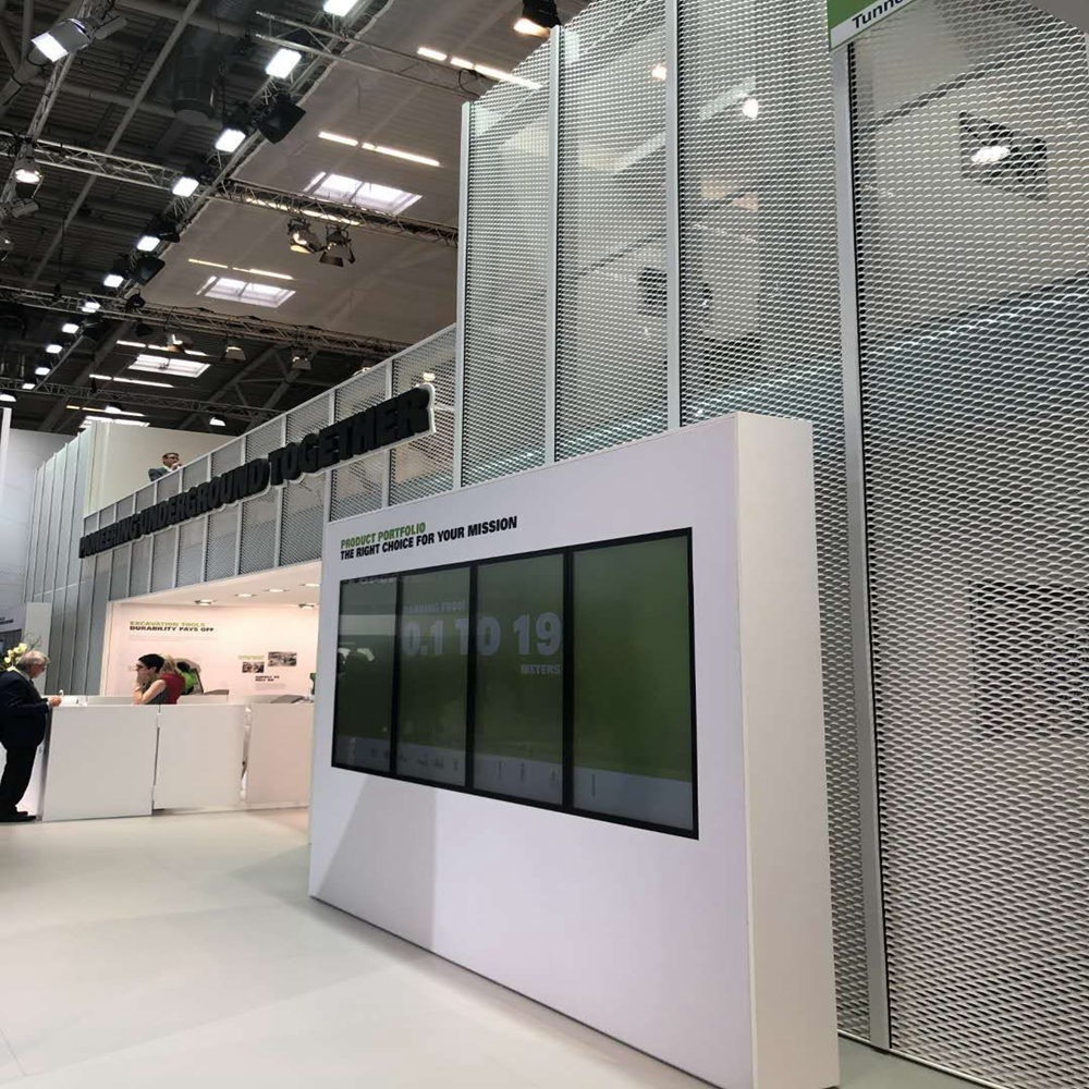 Akzonobel PVDF расширило фасады стены сетки 5.5mm 6.0mm металла провентилированные плакированием