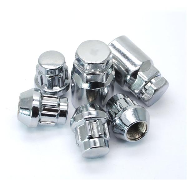 Auto Car Accessories 8.8 Solid , Ford / Hyundai / Chevrolet Replacement Wheel Nuts