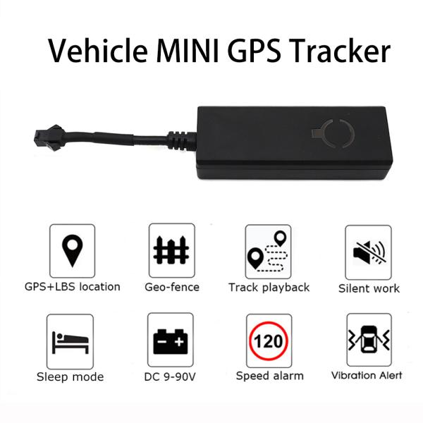 Мини отслежыватель GSM GPS с реле для E-велосипеда мотоцикла автомобиля