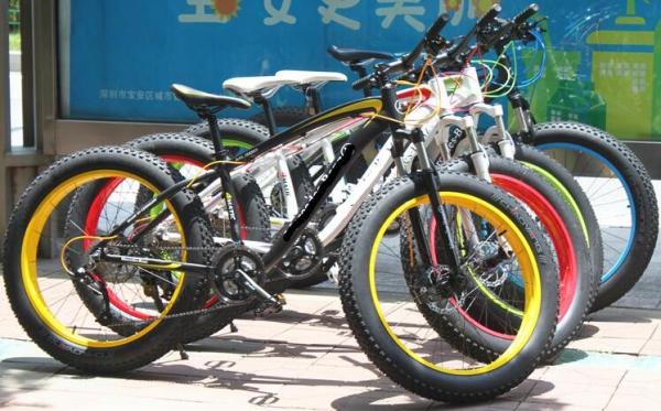 21 24 27 Speed Adult 26 Inch Fat Tire Mountain Bike