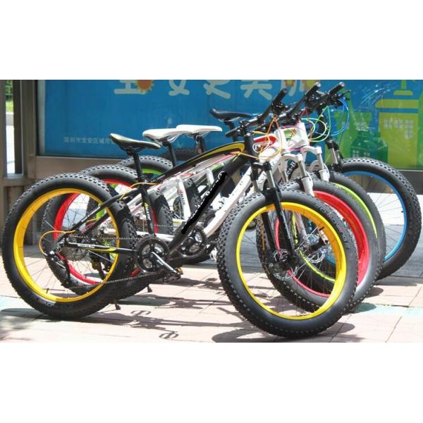 21 24 27 Speed Adult 26 Inch Fat Tire Mountain Bike