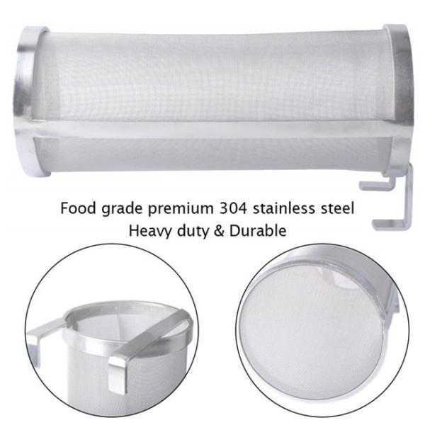 Woven Ss304 300-400mm Beer Brewing Basket