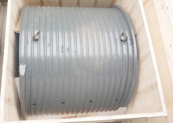 O diâmetro de 240KN 1000mm sulcou as luvas do cilindro para a construção