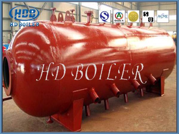 Anti Wind Pressure Induction Steam Drum For Power Station CFB Type Boiler
