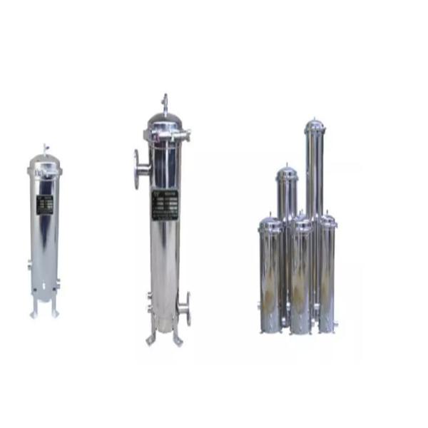 Chemical Cartridge Liquid Filter Housings 10 Inch For Wound Filter / Meltblown Filter