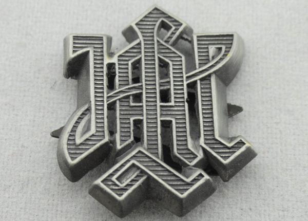 Man - Woman Mould Antique Nickel Plating, Stamping Clip Souvenir Badges with Pewter, Aluminum, Stainless Steel