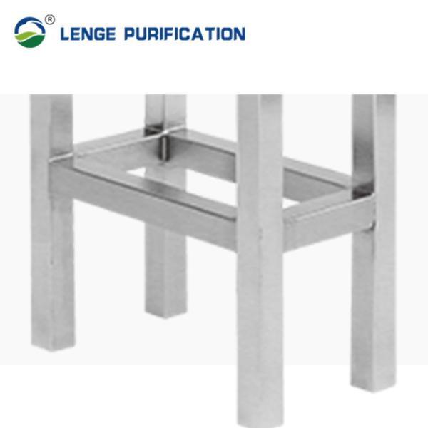 Pharmaceutical Stainless Steel Furnishing 500mm X 400mm X 800mm 304 Stainless Steel High Stool